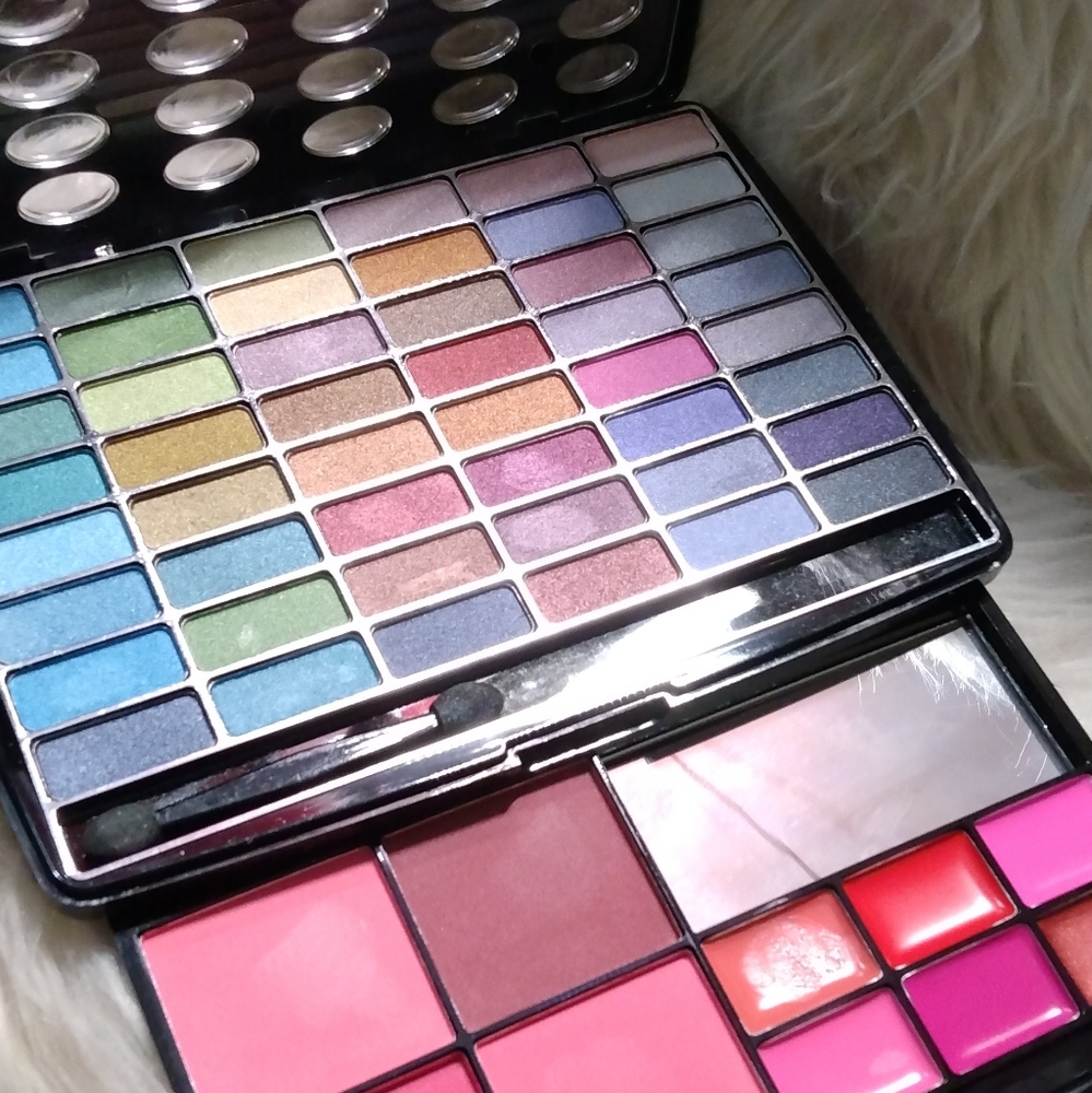 Large shany eyeshadow and blush and lipgloss palette